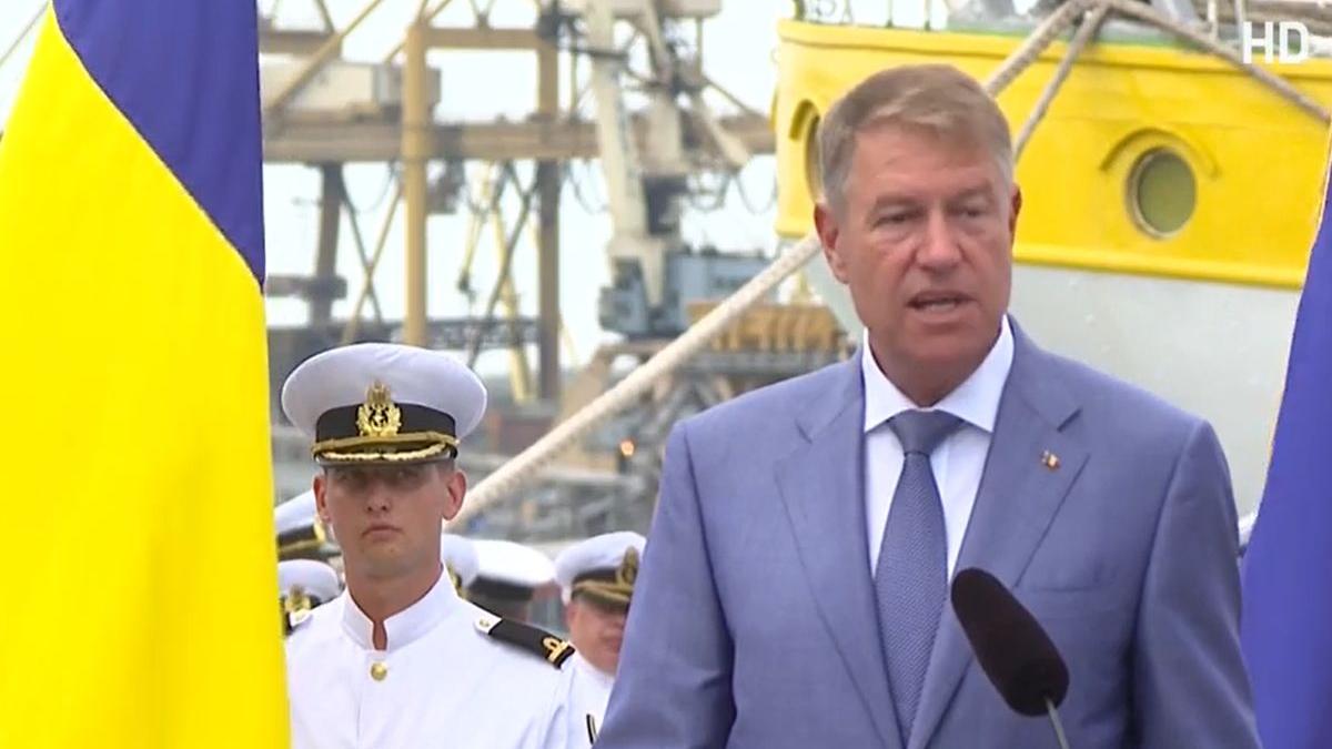 klaus iohannis mesaj de ziua marinei apreciez sprijinul acordat de catre fortele navale
