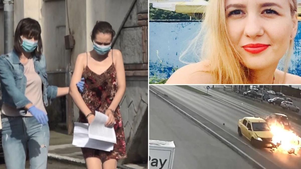 soferita buzau politist motocicleta arestata