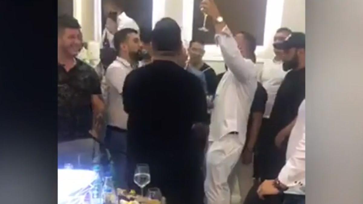 petrecere mare si cu reguli ignorate in lumea interlopa fata lui sile camataru si a botezat copilul