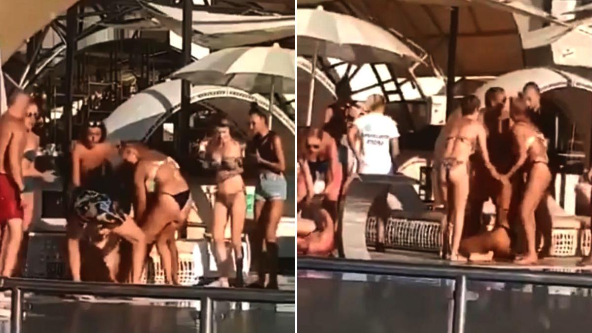 bataie intre doua fete piscina bucuresti