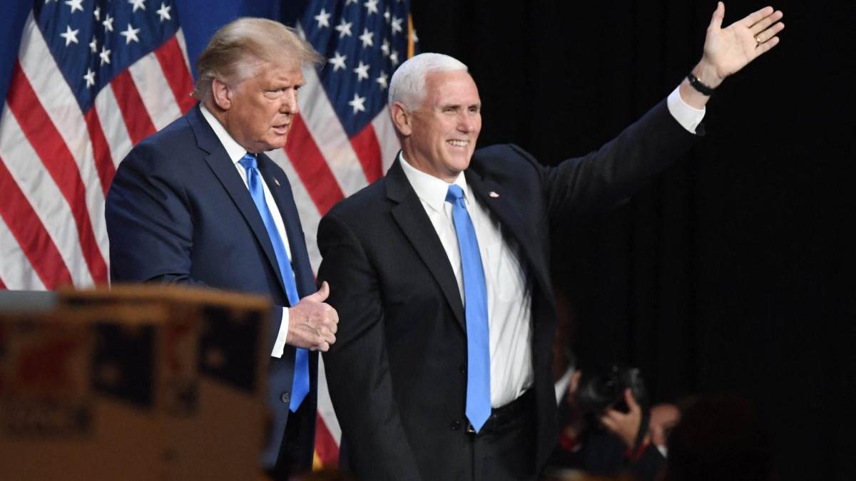 alegeri sua 2020 republicanii fac zid in jurul lui trump discurs mike pence