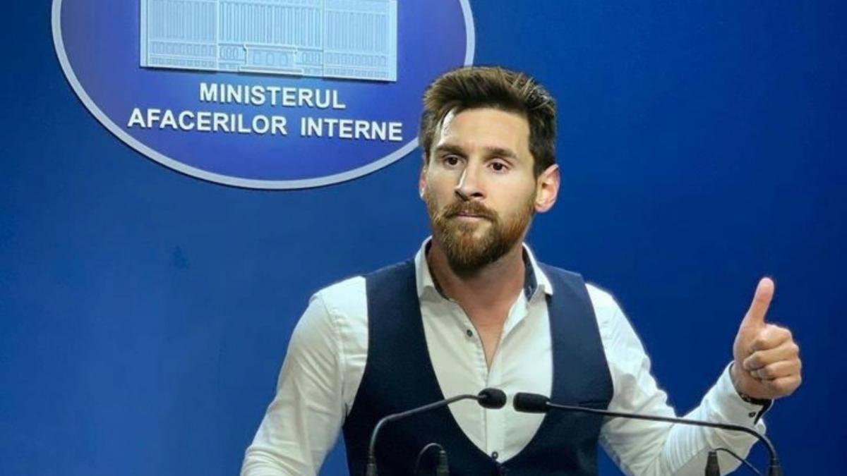 mai mesaj viral pe internet de ce nu poate messi sa se angajeze ca politist in romania