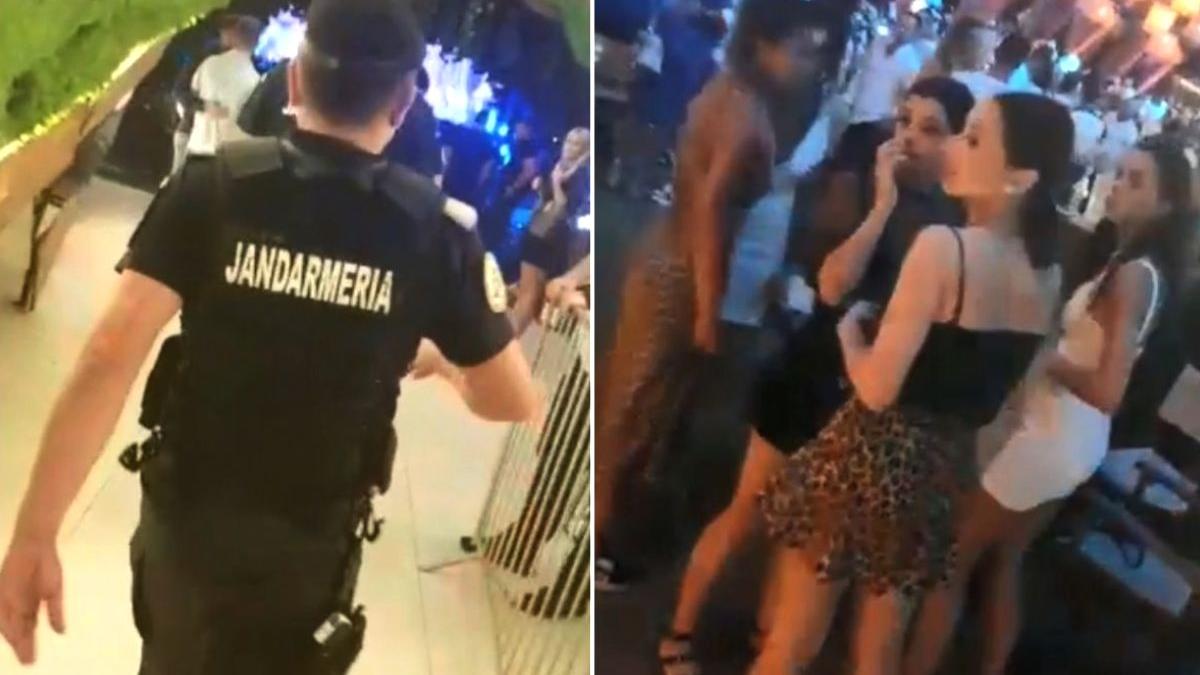 petrecere stricata politisti jandarmi club de fite mamaia