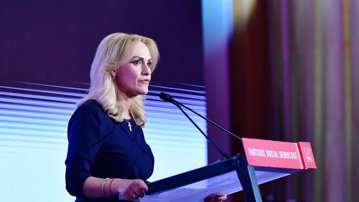 gabriela firea despre guvernul orban nu gaseste solutii pentru nimic si da vina mereu pe populatie