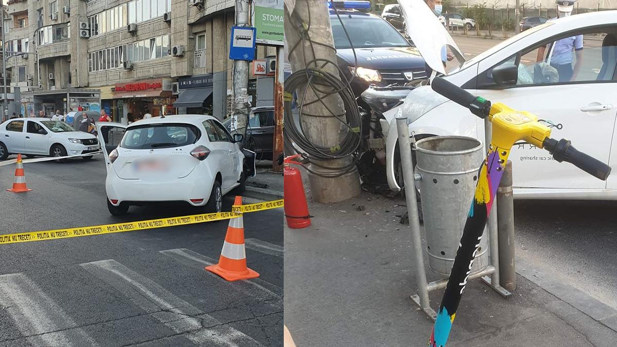 un copil de 14 ani a furat o masina