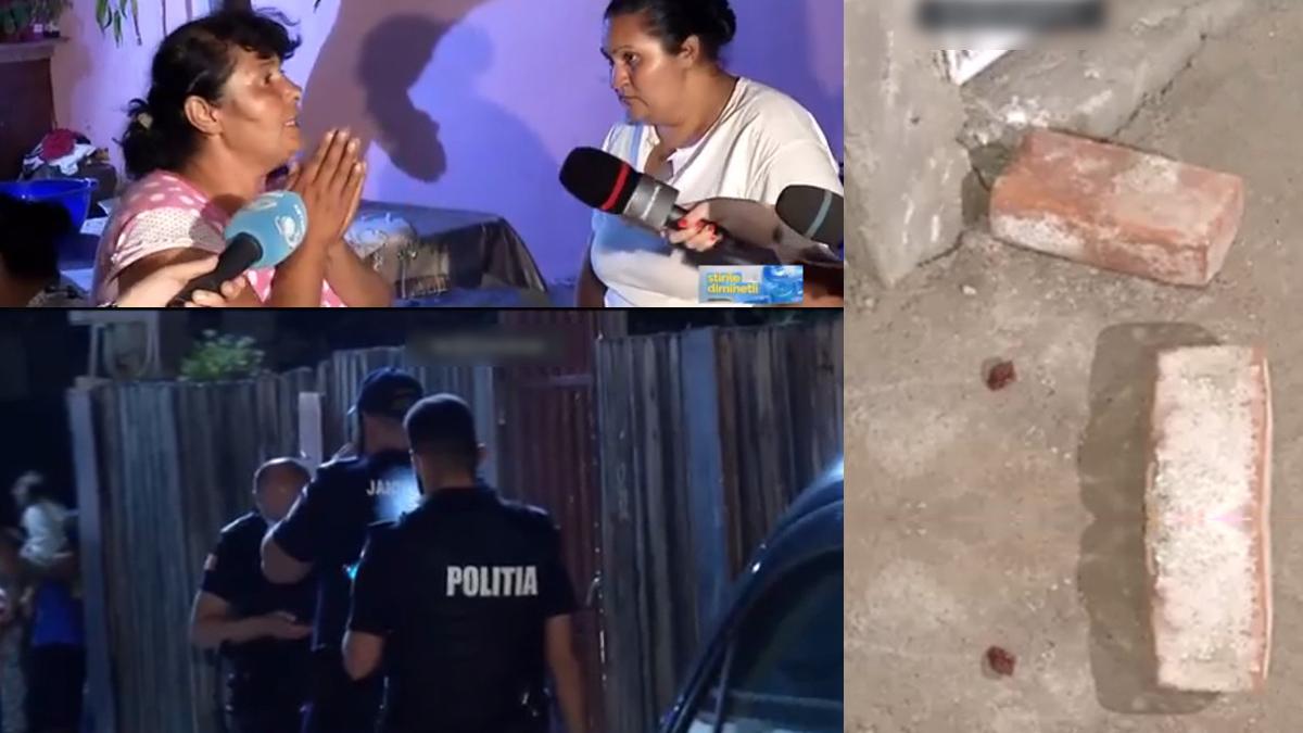 scandal cu bate si topoare in glina