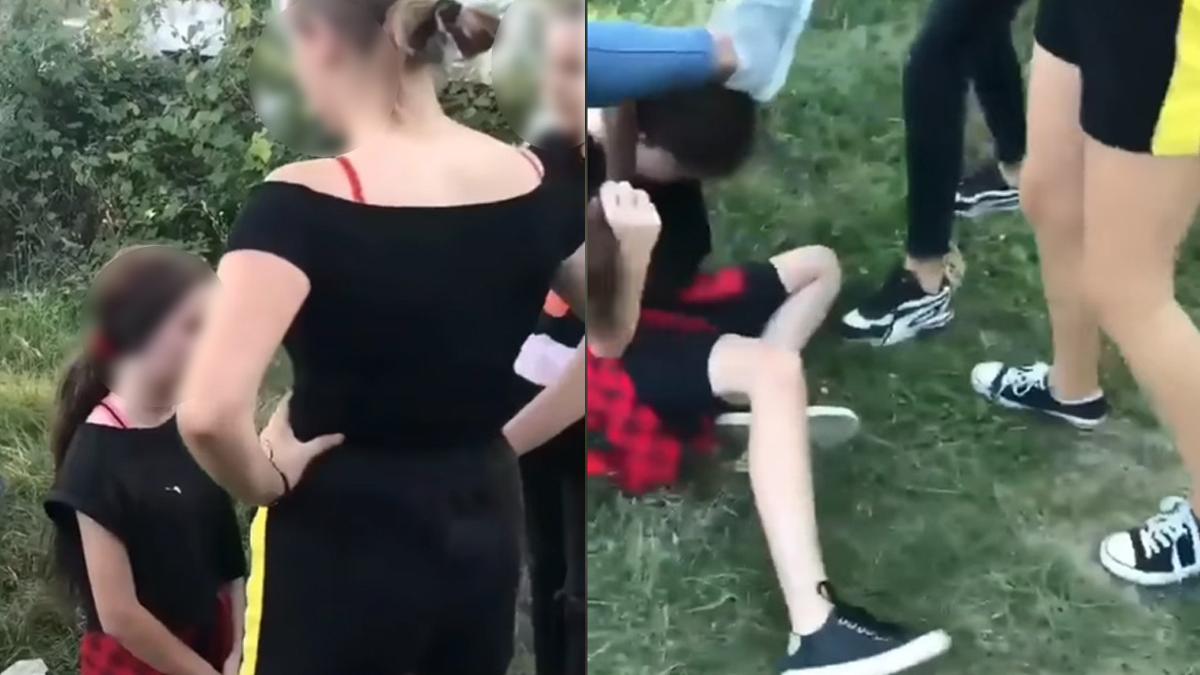 eleva de 13 ani batuta cu bestialitate in parcul din targu jiu s a impacat cu una