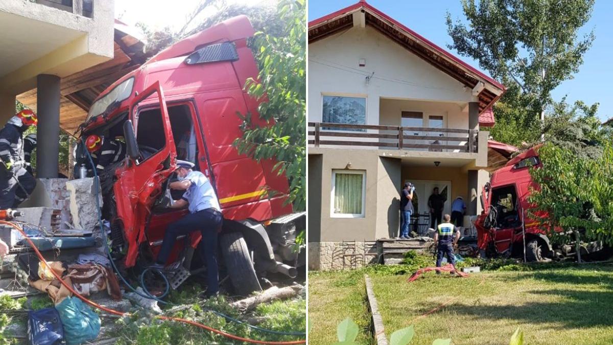 fetita ucisa tir accident casa bucium iasi