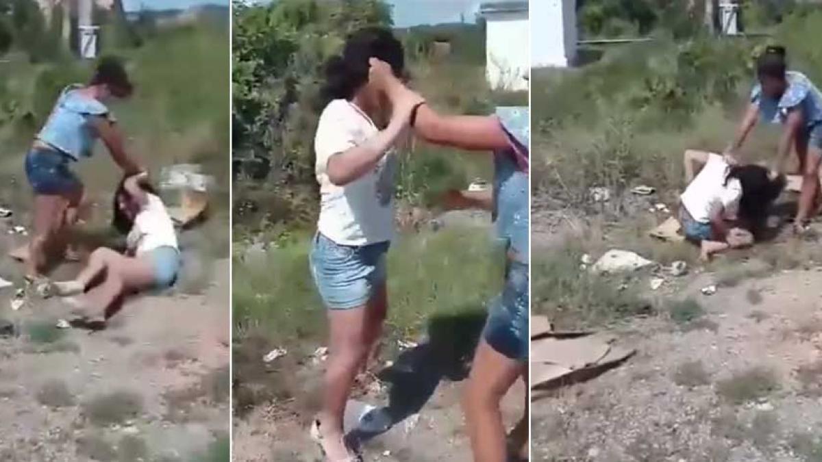 fata de 18 ani batuta crunt de o tanara din cauza geloziei atentie imagini cu un puternic impact