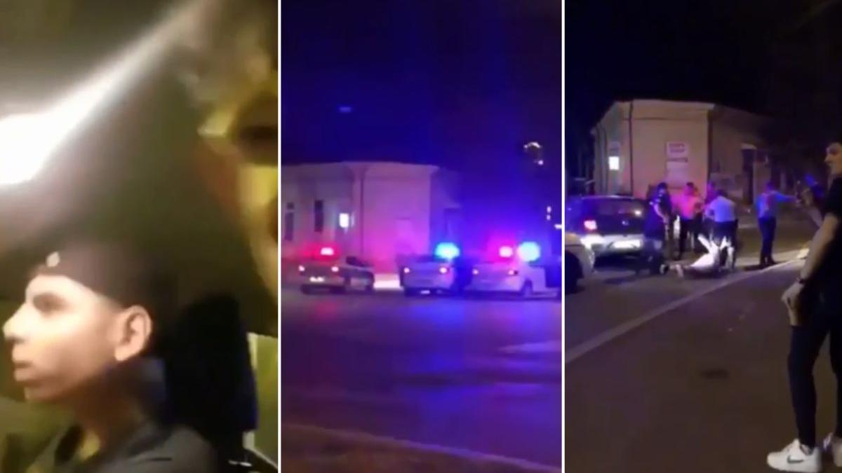 urmarire trei masini politie live facebook craiova