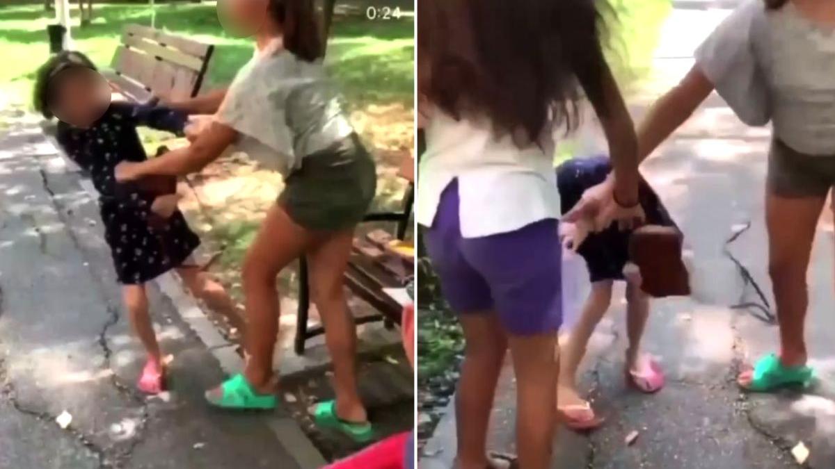 fetita opt ani bataie doua fete motru