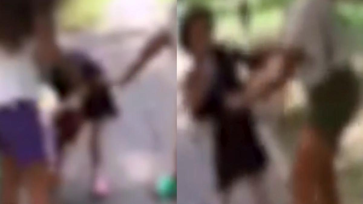 noi imagini revoltatoare fetita batuta in scara blocului