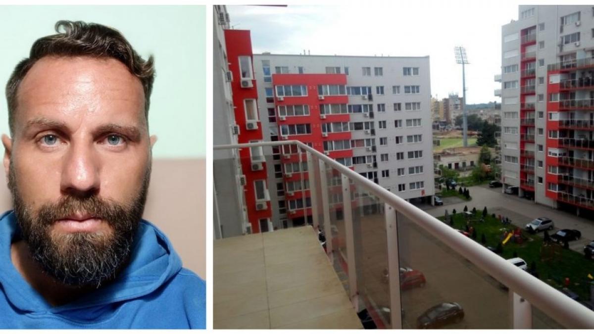 un fost fotbalist de 37 de ani tatal unei fetite s a aruncat de la etajul 7 al unui bloc arad
