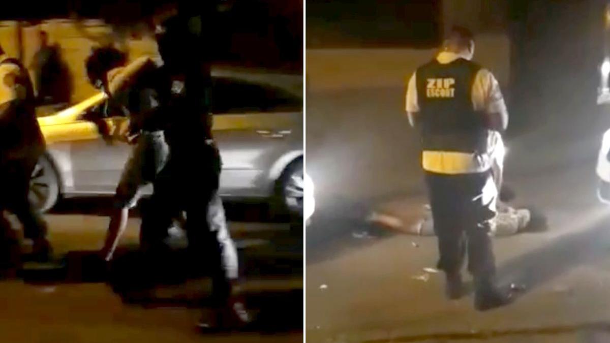 film scandal bar constanta tanara batut patru politisti trei agenti paza