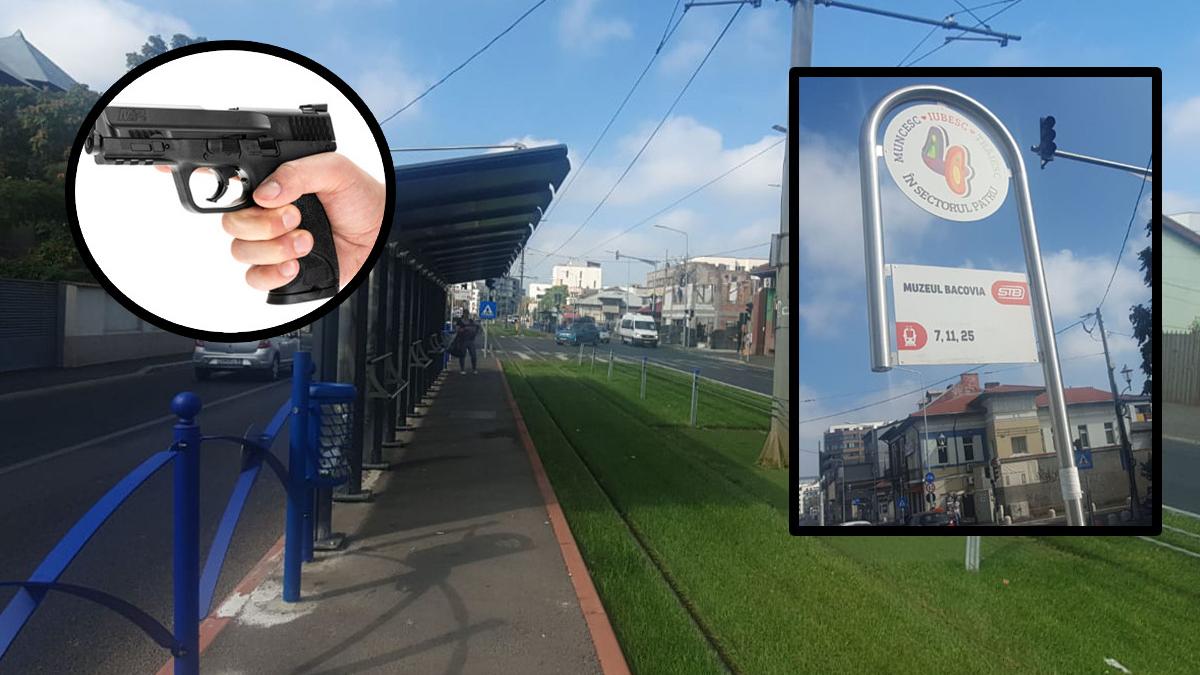 a fost prins barbatul care a tras cu pistolul intr un vatman in bucuresti a tintit spre ochi a