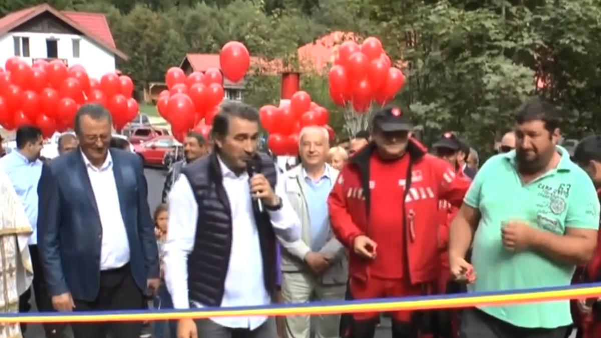 drumul poalele muntelui ceahlau inaugurat autoritati neamt