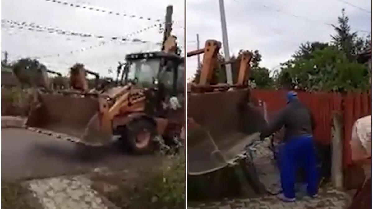 socoteli post electorale un primar a trimis excavatorul peste localnicii care nu l au votat