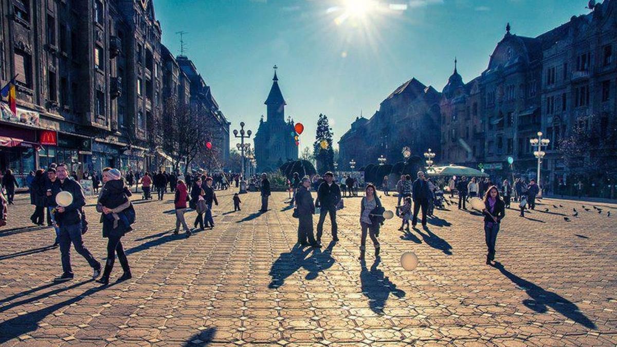 aurora boreala pe cerul timisoarei