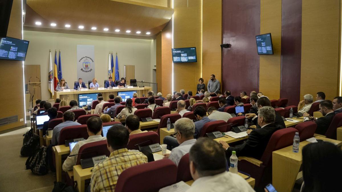 patru partide consiliul general municipiului bucuresti consilieri