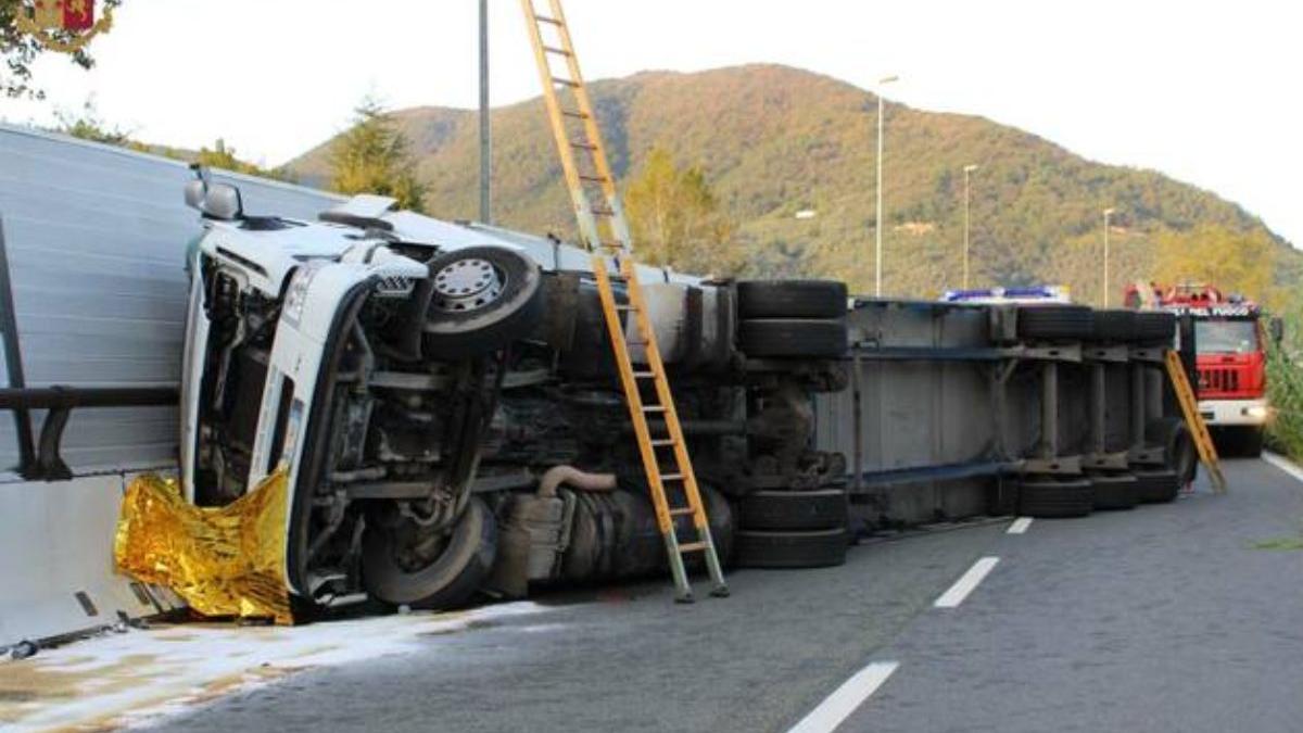 sofer roman tir ultima cursa italia accident lucca toscana
