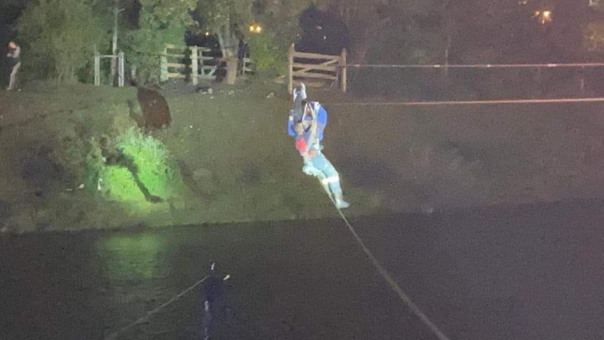 barbat agatat peste somes pompieri clujeni somesul mic