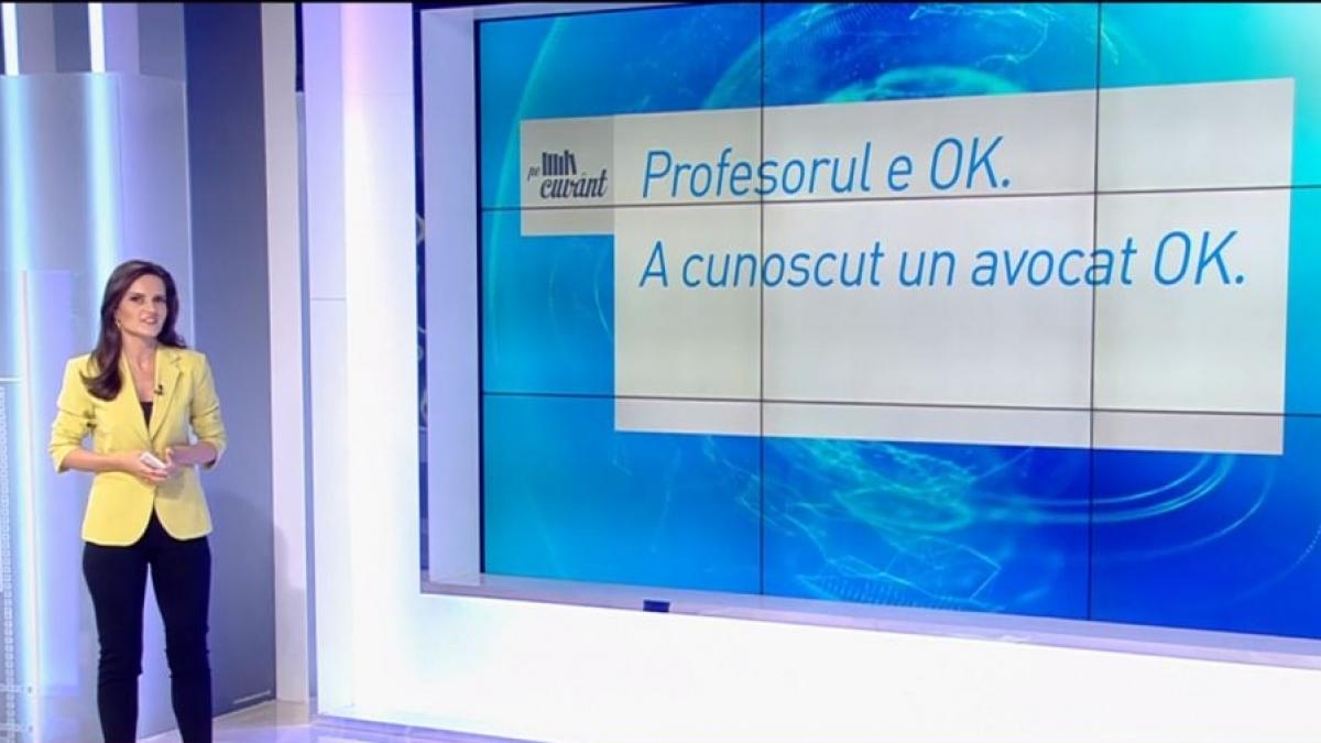 pe cuvant ana iorga cuvantul ok