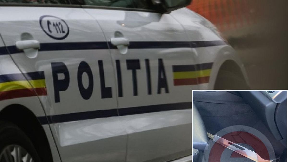 barbat amenintare sabie droguri trafic