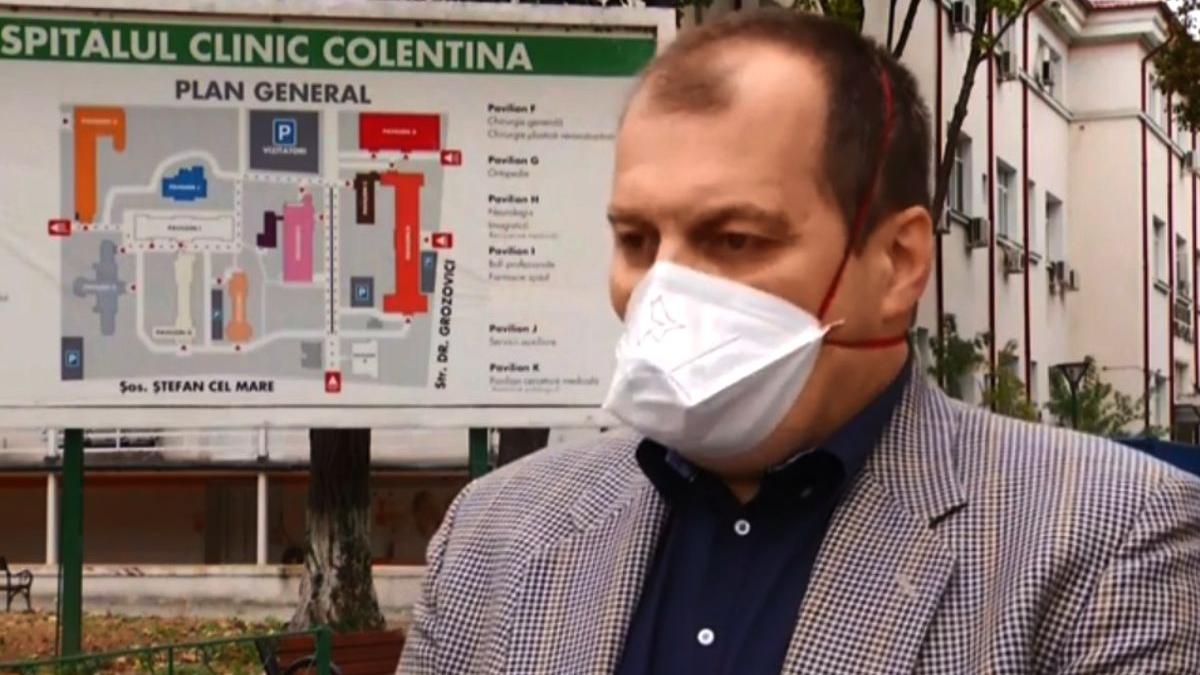 victor cauni manager spital colentina locuri ati medic infectionist