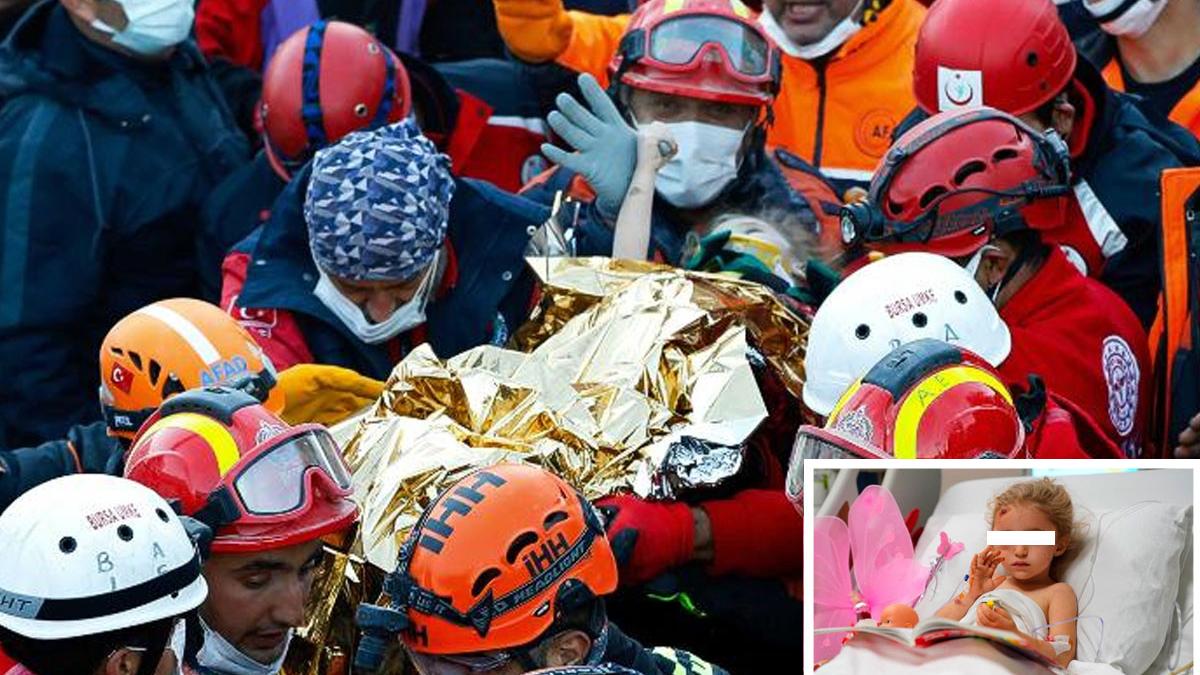fetita trei ani salvata cutremur izmir turcia