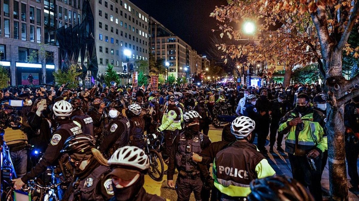 alegeri sua 2020 protestatari casa alba autoritati ciocniri violente