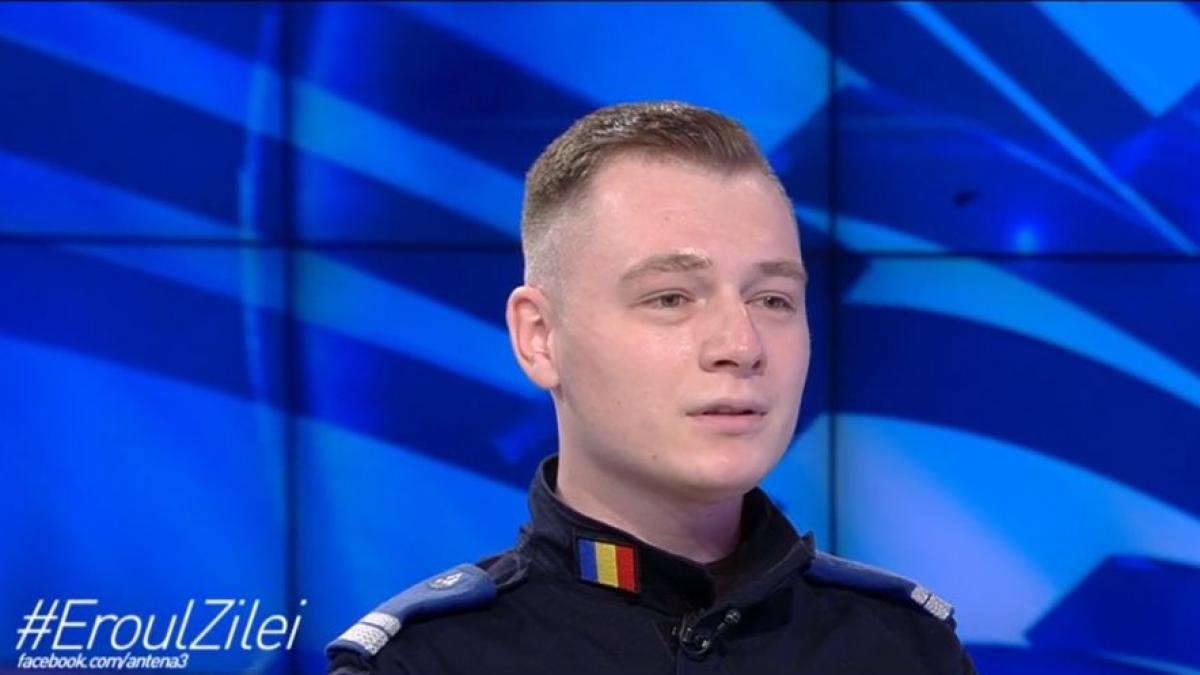 ionut baroian jandarm eroul zilei accident