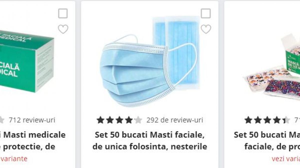 emag black friday 2020 50 de masti de protectie la doar 13 99 lei