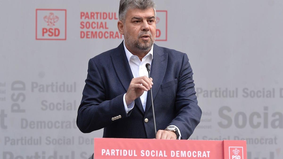 psd suspenda campanie electorala marcel ciolacu