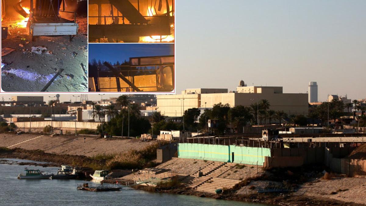 atac cu rachete asupra ambasadei sua din bagdad