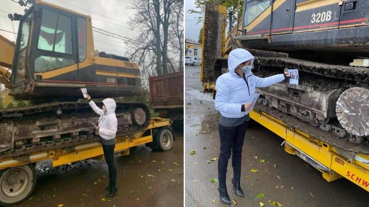 elena basescu pliant excavator constanta