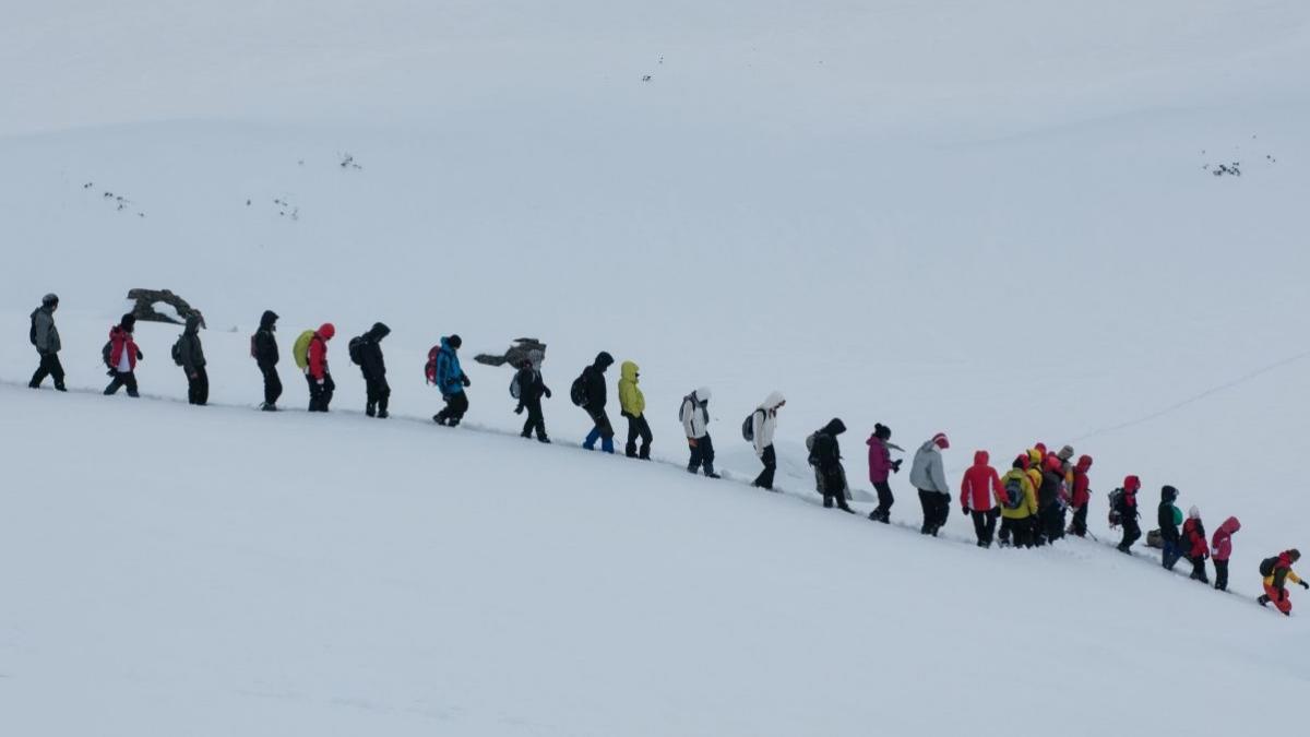 iarna se grabeste sa se instaleze iar gerul va pune stapinire pe aproape toata tara