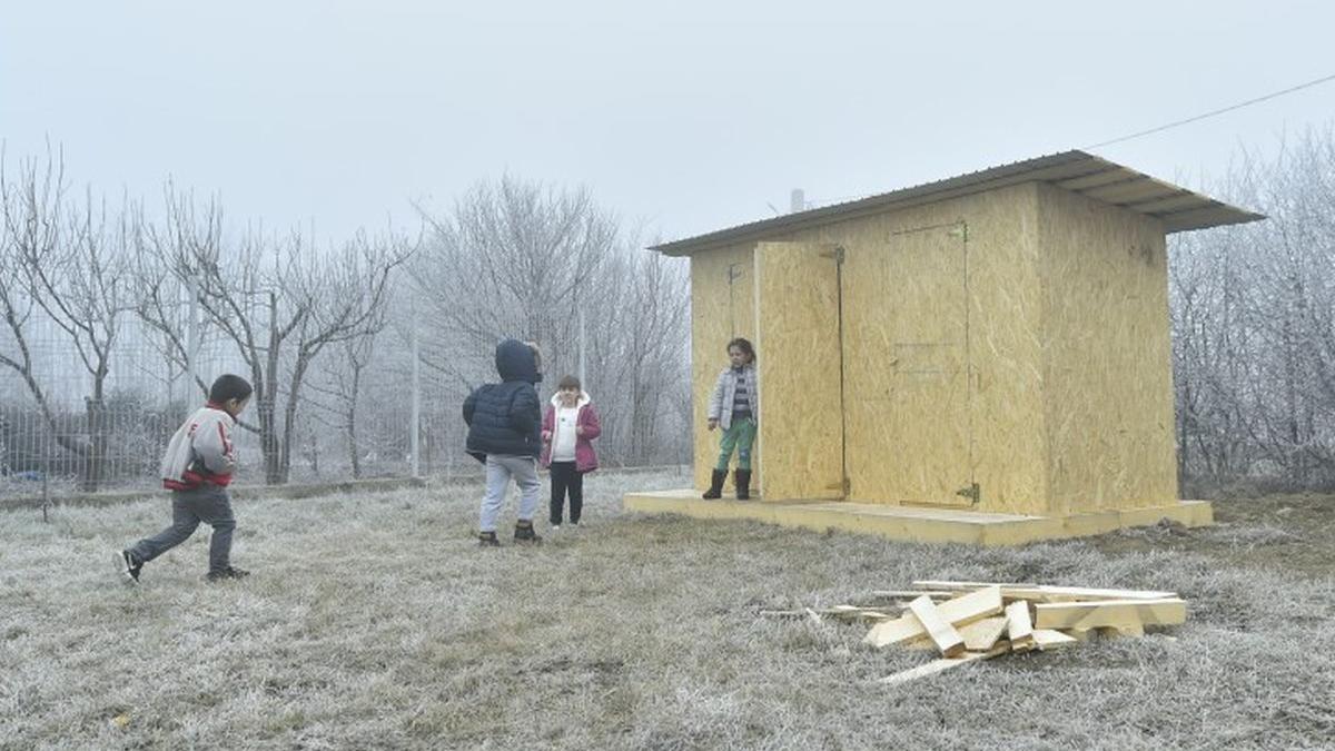 toaleta curte romania