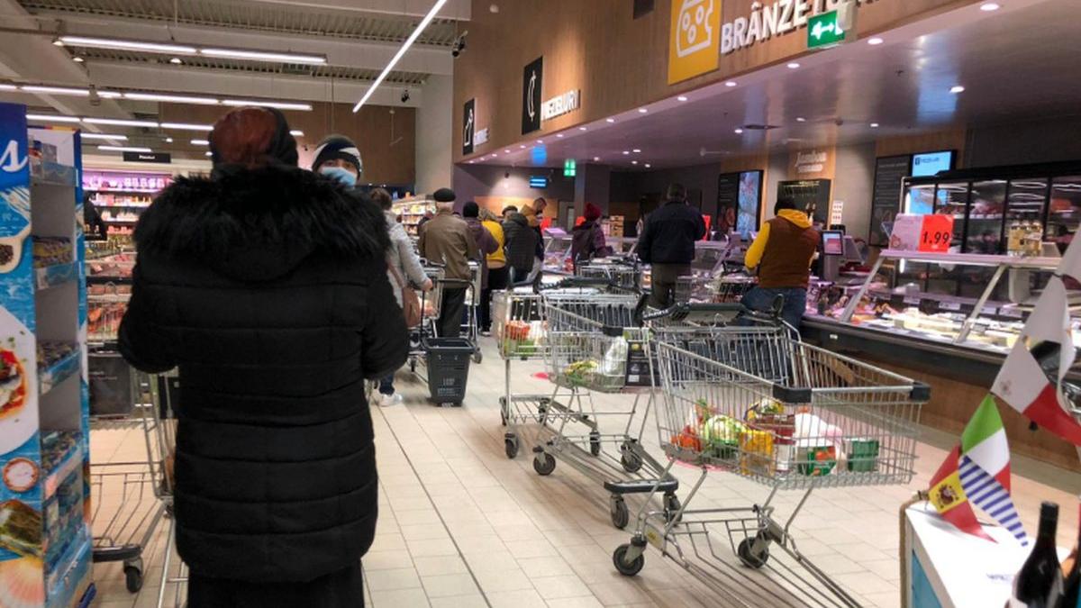 aglomeratie magazine mancare constanta carantina