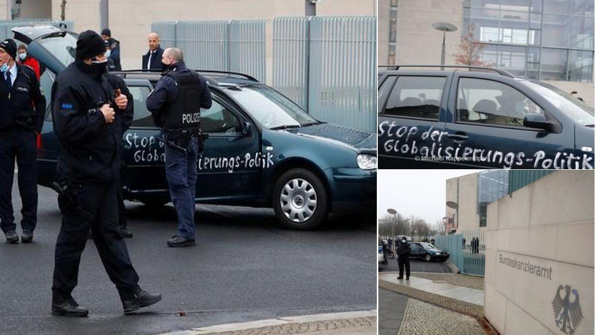 berlin cancelaria federala merkel atac masina