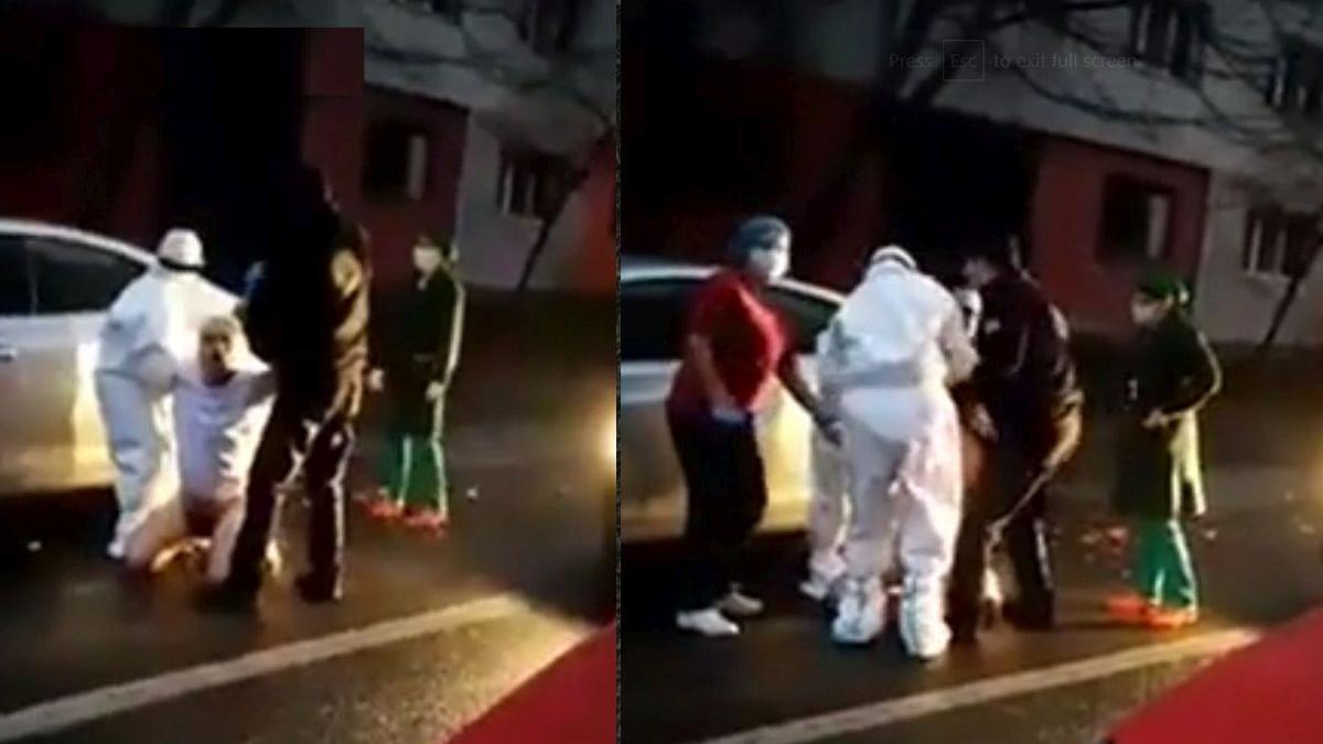 bolnav covid tarat de medici inapoi in spital