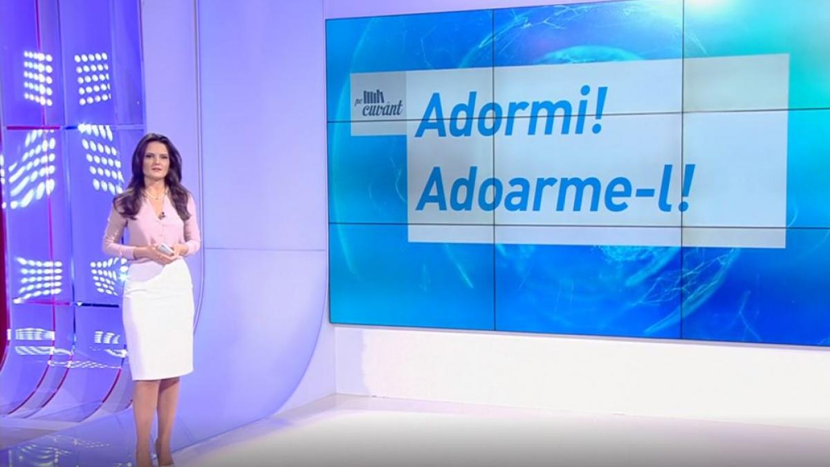 ana iorga verbe forme imperatic pe cuvant