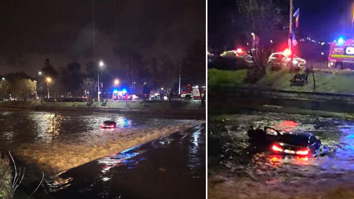 sofer masina rasturnata raul somes cluj napoca