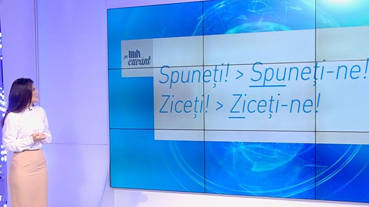 pe cuvant ana iorga accent imperativ