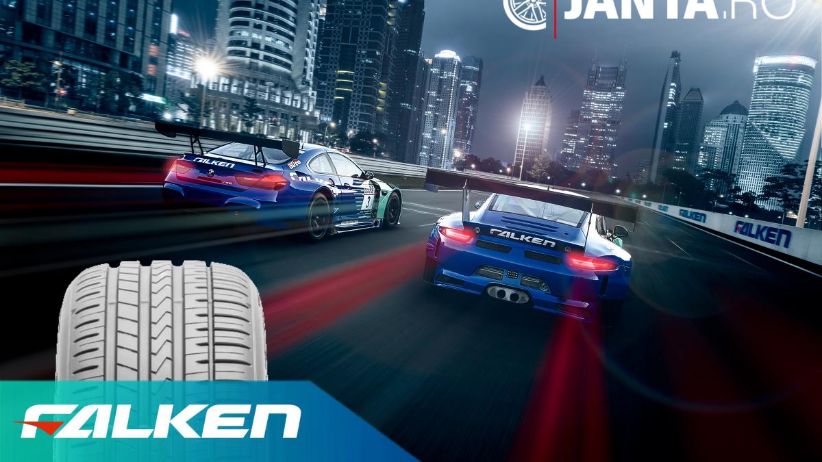 descopera marca de anvelope falken pe janta ro