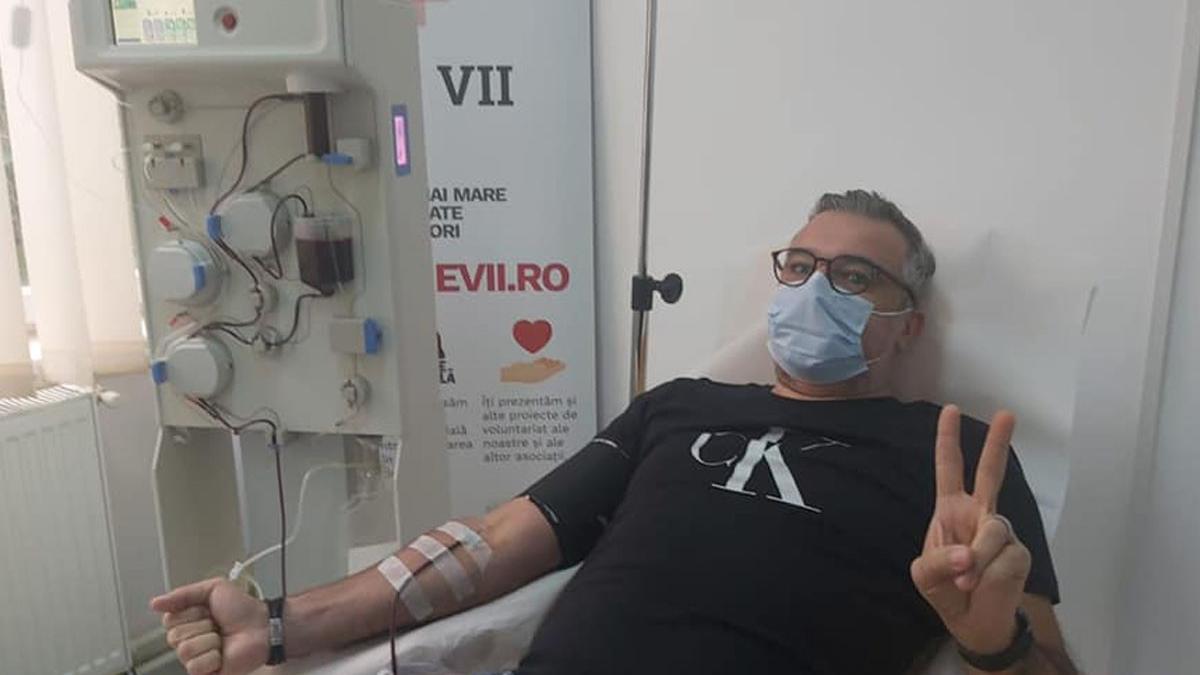 lucian romascanu covid donare plasma