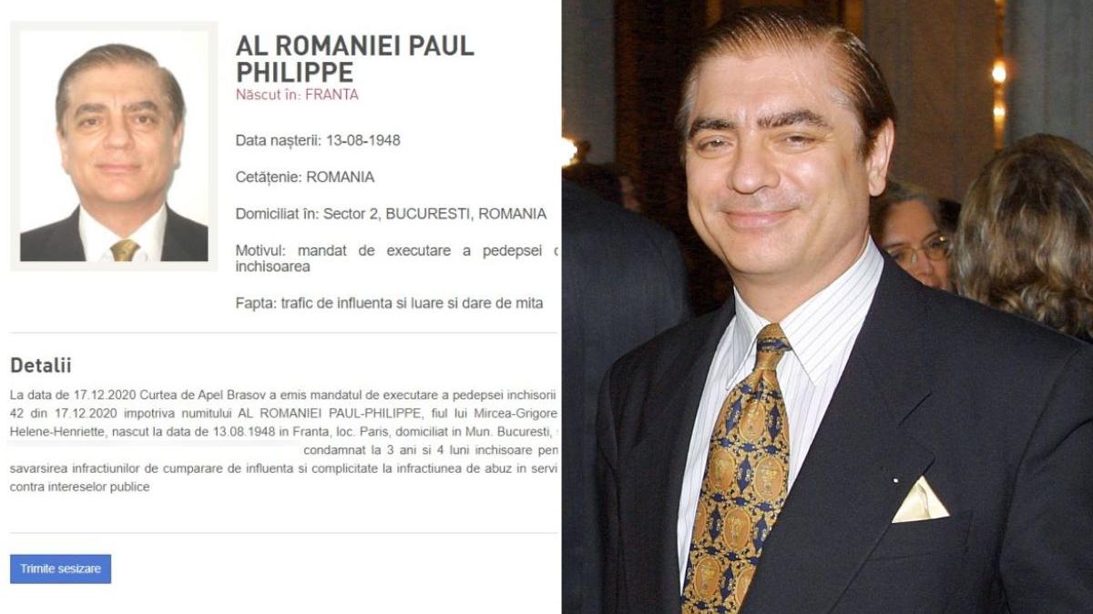 printul paul al romaniei oficial urmarire gafa uriasa politia romana