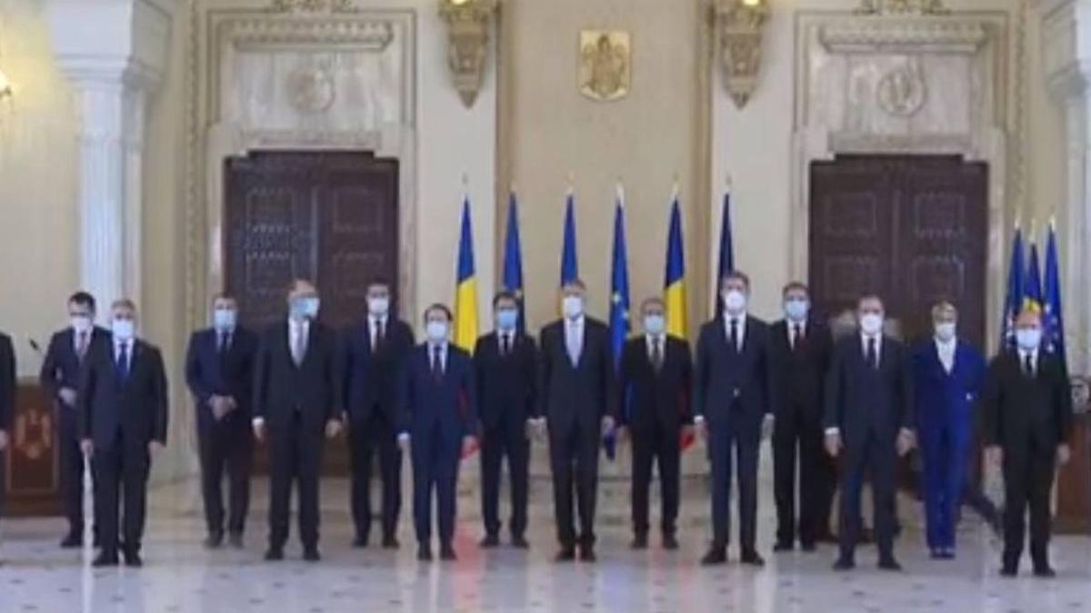 guvernul citu juramant presedinte klaus iohannis