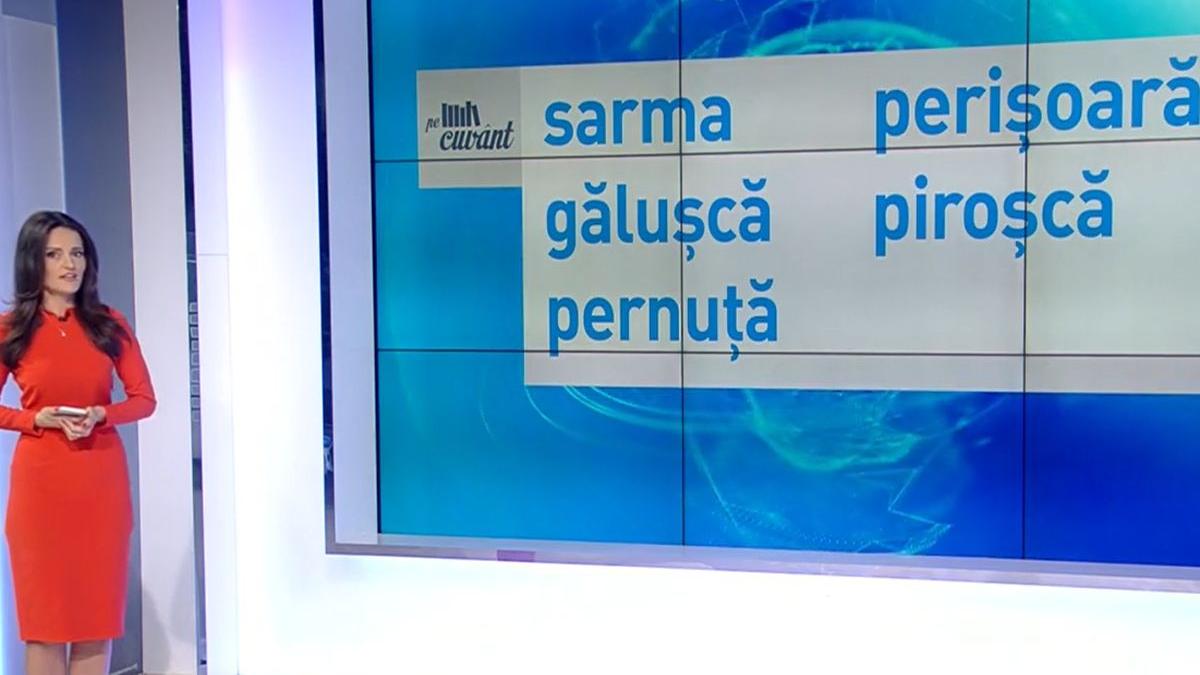 pe cuvant cu ana iorga de unde vine denumirea celor mai iubite mancaruri de craciun