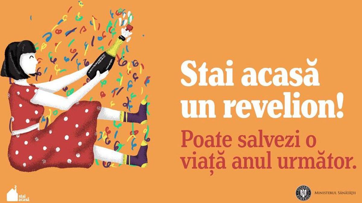 ministerul sanatatii campanie constientizare covid 19 revelion