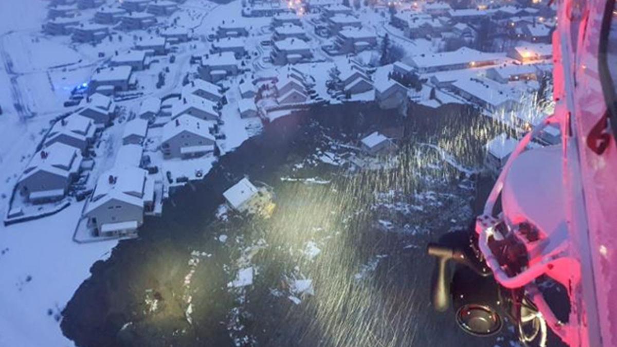 alunecare teren norvegia oslo crater